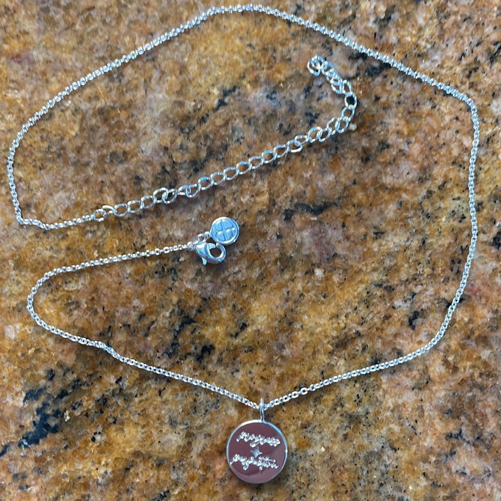 Bryan Anthonys~Progress & Perfection NEW-NBW beautiful silver necklace - Picture 5 of 8